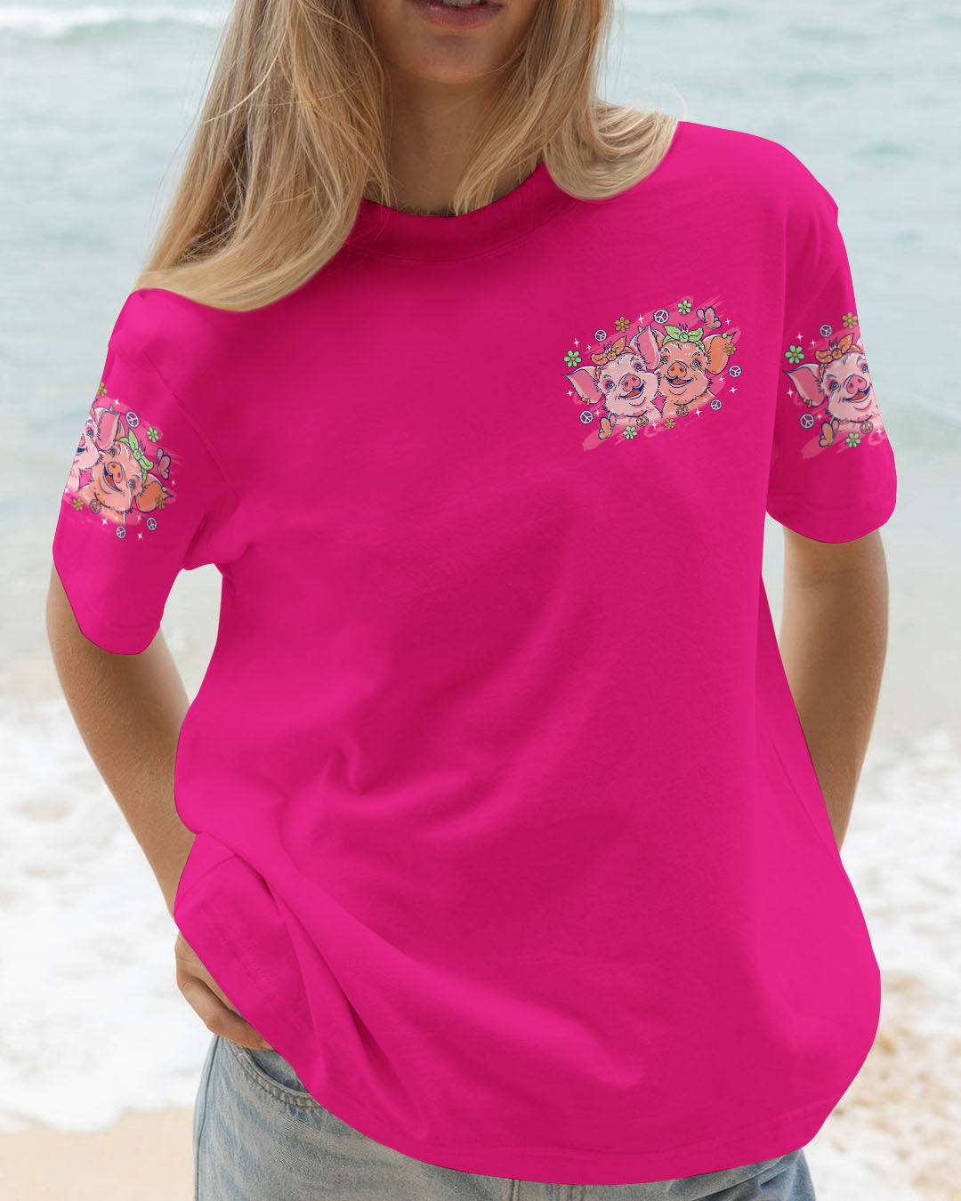 YOU THINK I'M CRAZY PIG ALL OVER PRINT - TLTR0608252
