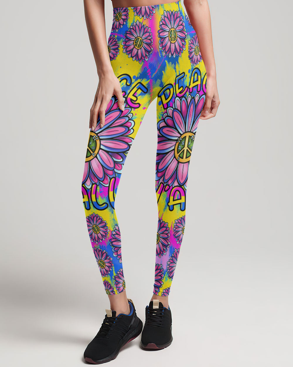 PEACE Y'ALL FLOWER ALL OVER PRINT - TLTR0706232