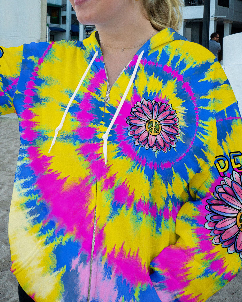 PEACE Y'ALL FLOWER ALL OVER PRINT - TLTR0706232