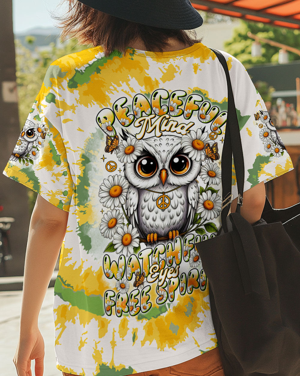 PEACEFUL MIND OWL ALL OVER PRINT - TLTR0707251