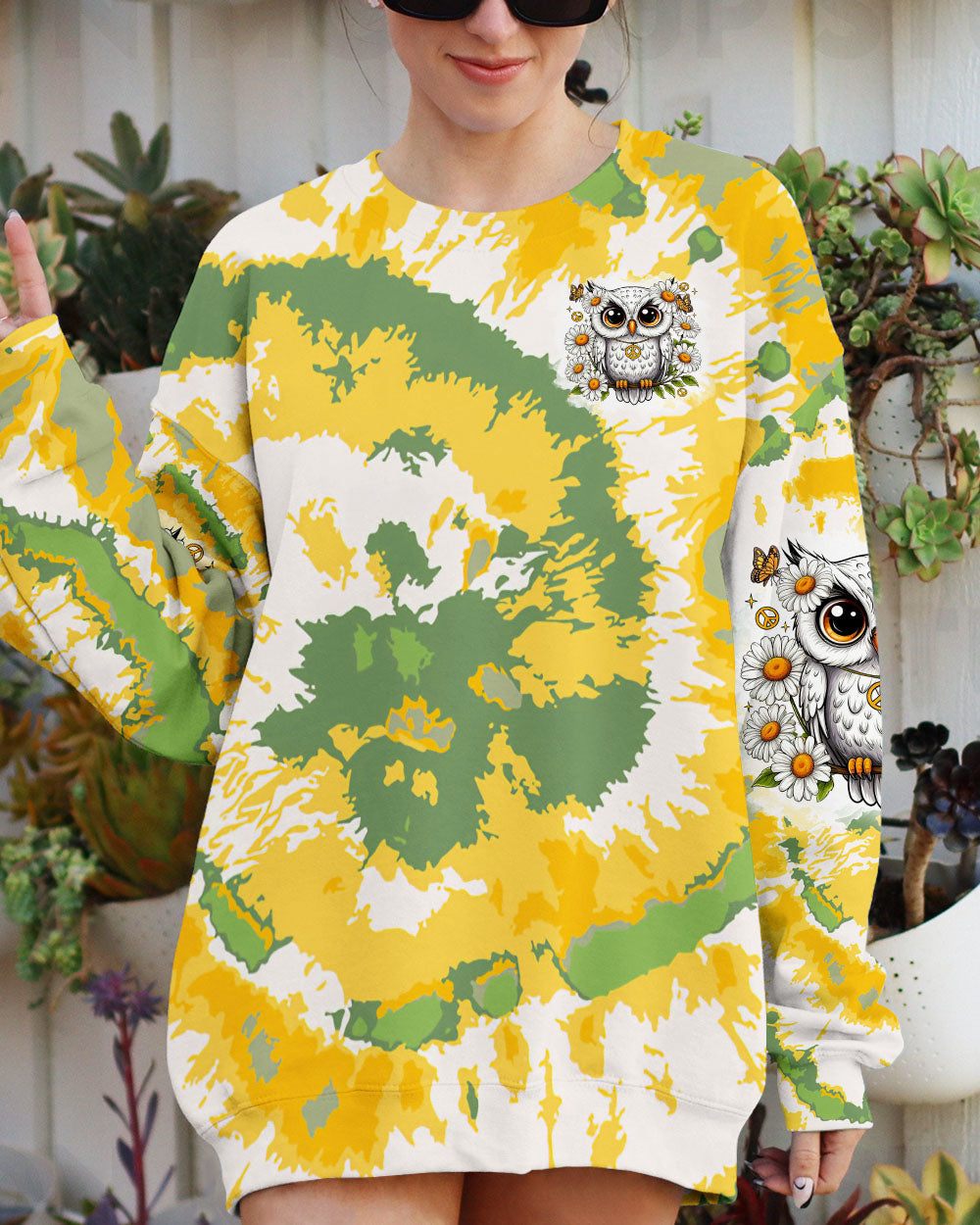 PEACEFUL MIND OWL ALL OVER PRINT - TLTR0707251