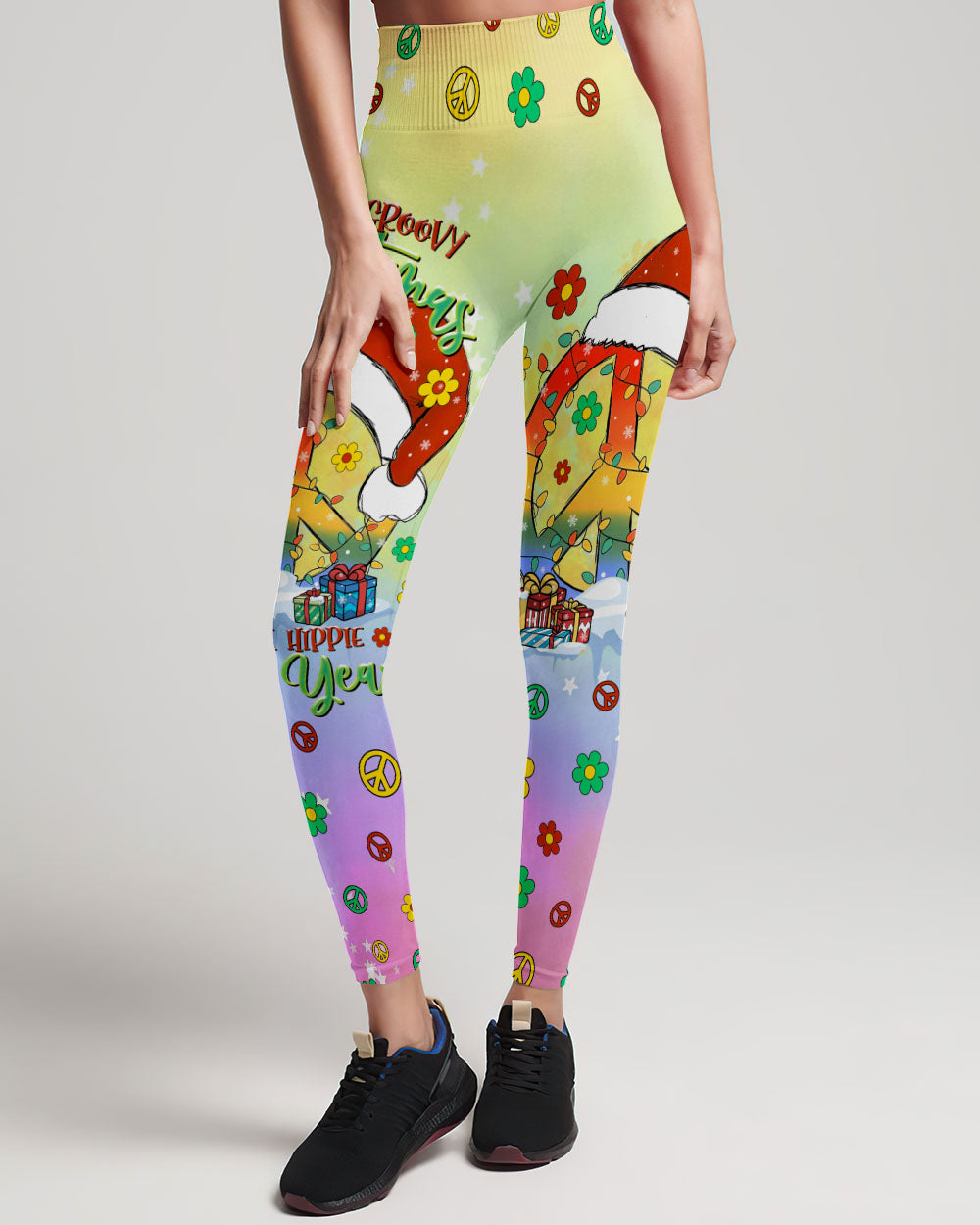 HAVE A GROOVY CHRISTMAS PEACE ALL OVER PRINT - TLTR0809232