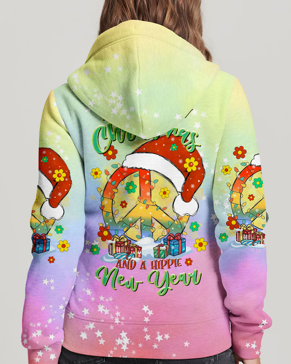 HAVE A GROOVY CHRISTMAS PEACE ALL OVER PRINT - TLTR0809232