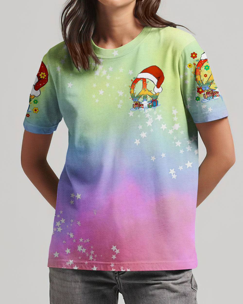 HAVE A GROOVY CHRISTMAS PEACE ALL OVER PRINT - TLTR0809232
