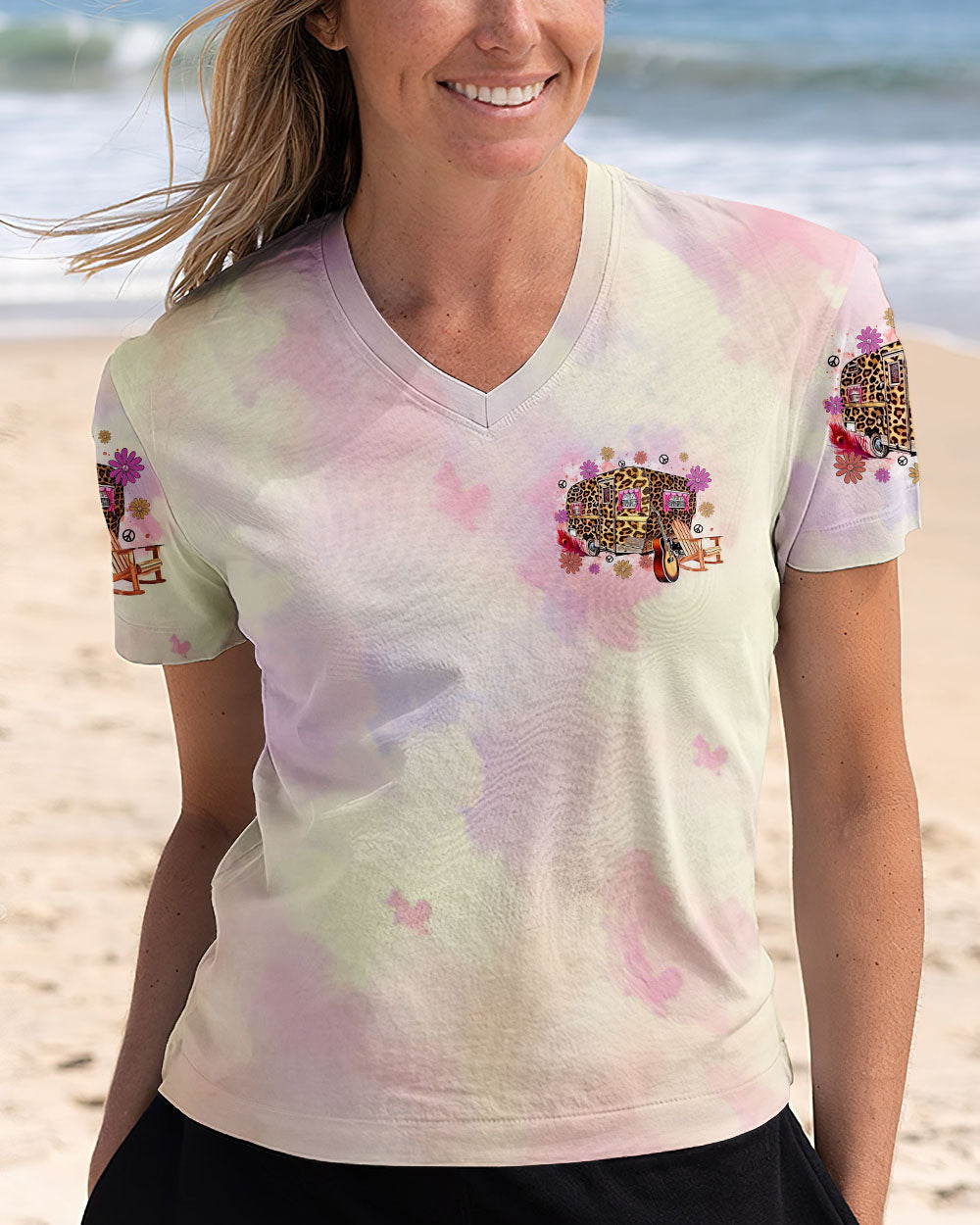JUST A GIRL WITH A GYPSY SOUL LEOPARD  ALL OVER PRINT - TLTR0811243