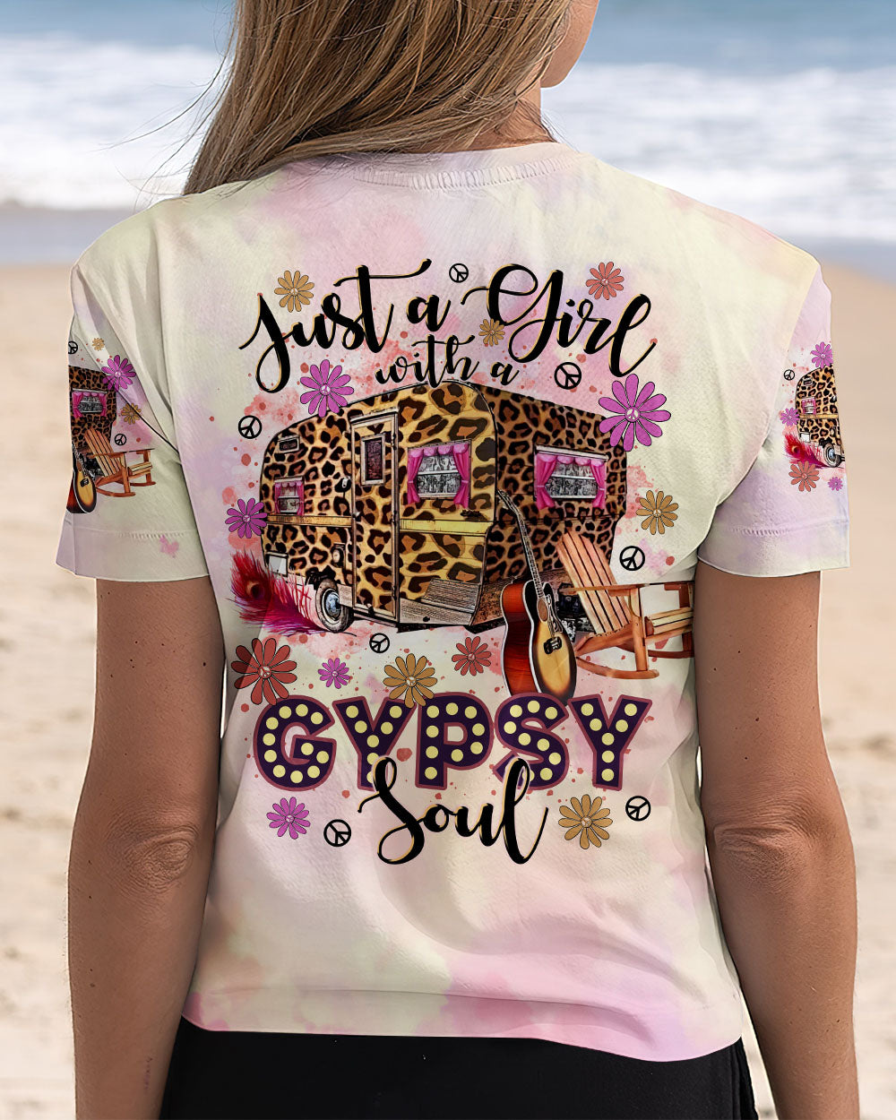 JUST A GIRL WITH A GYPSY SOUL LEOPARD  ALL OVER PRINT - TLTR0811243