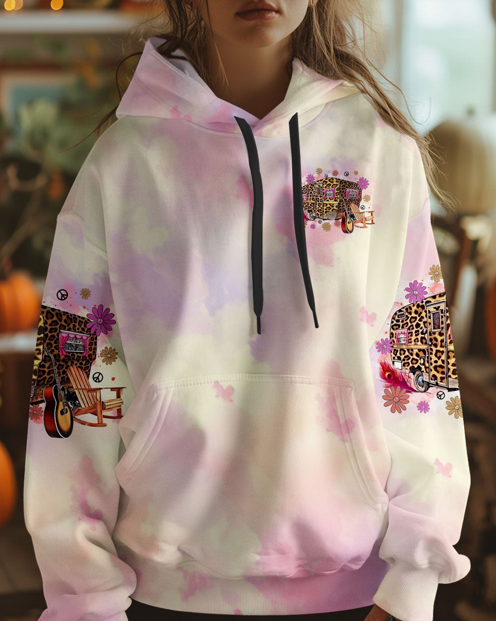 JUST A GIRL WITH A GYPSY SOUL LEOPARD  ALL OVER PRINT - TLTR0811243