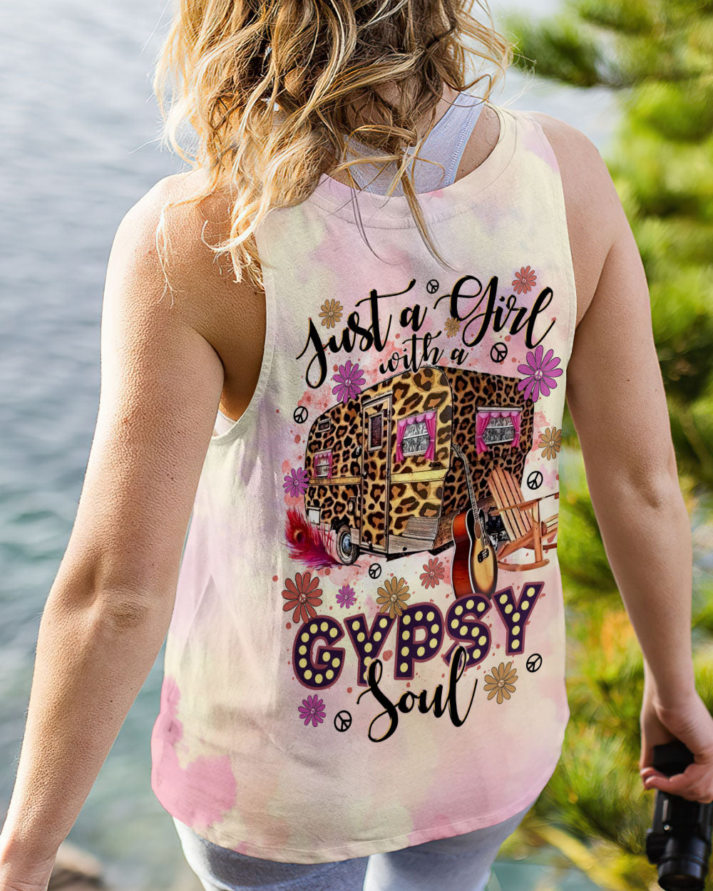 JUST A GIRL WITH A GYPSY SOUL LEOPARD  ALL OVER PRINT - TLTR0811243