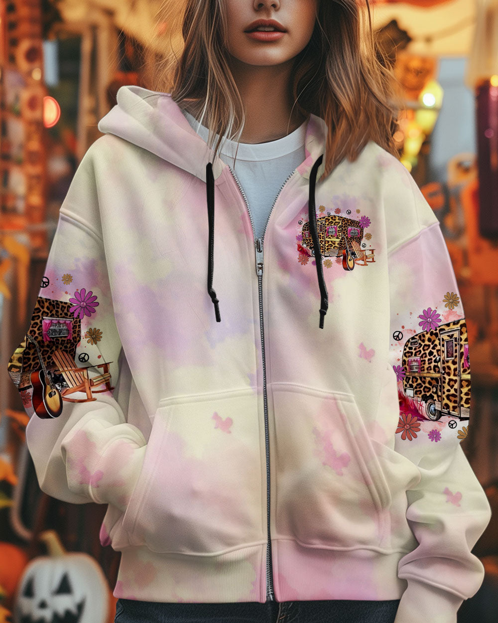 JUST A GIRL WITH A GYPSY SOUL LEOPARD  ALL OVER PRINT - TLTR0811243