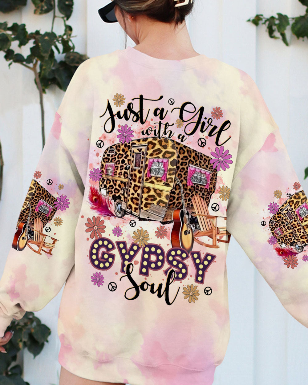 JUST A GIRL WITH A GYPSY SOUL LEOPARD  ALL OVER PRINT - TLTR0811243