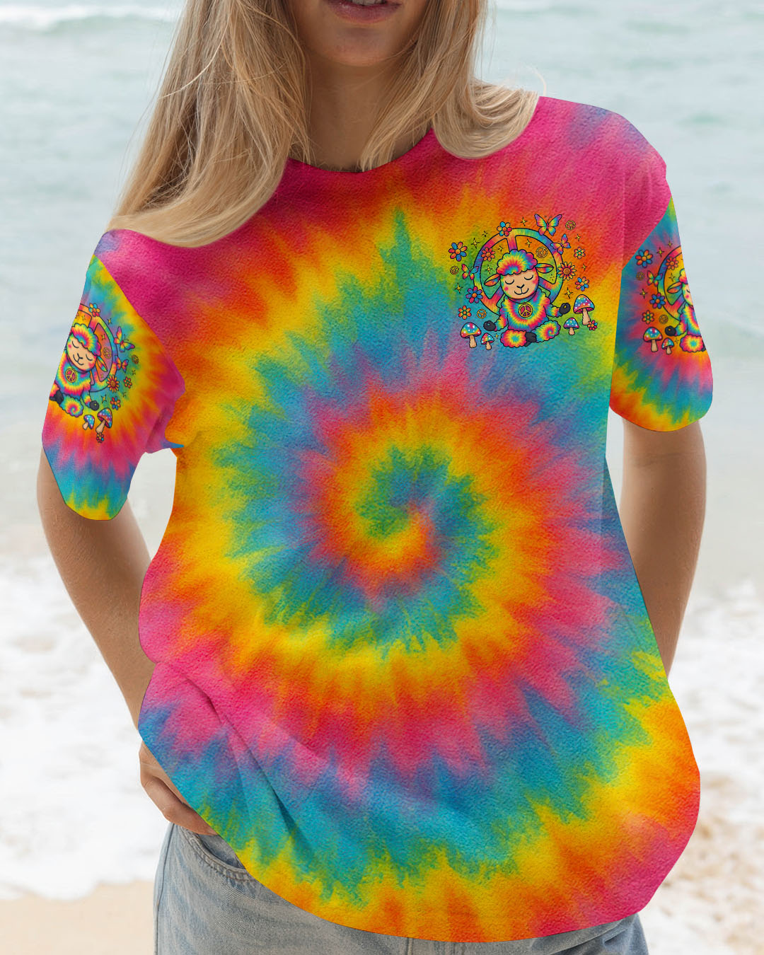 I'M NOT THE BLACK SHEEP TIE DYE ALL OVER PRINT  - TLTR0907253