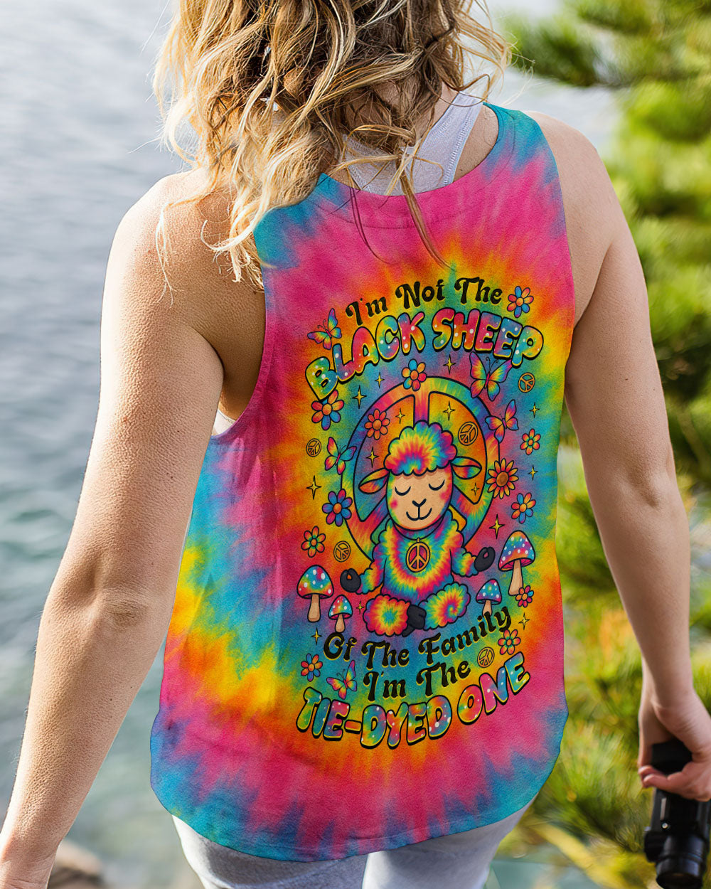 I'M NOT THE BLACK SHEEP TIE DYE ALL OVER PRINT  - TLTR0907253