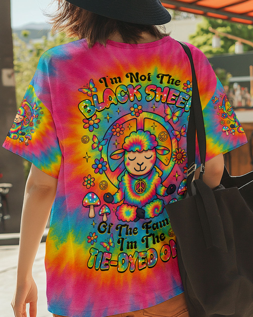 I'M NOT THE BLACK SHEEP TIE DYE ALL OVER PRINT  - TLTR0907253