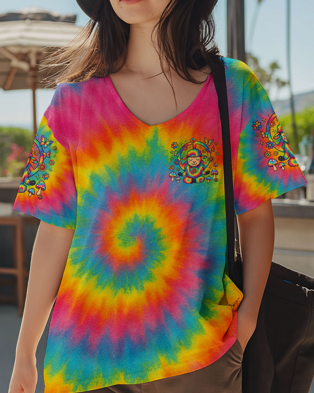 I'M NOT THE BLACK SHEEP TIE DYE ALL OVER PRINT  - TLTR0907253