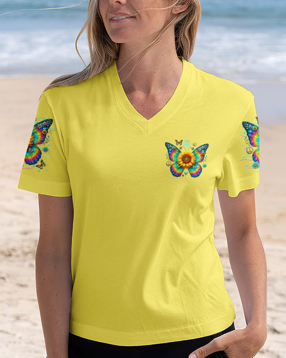 HIPPIE SOUL SUNFLOWER  ALL OVER PRINT  -  TLTR1003254