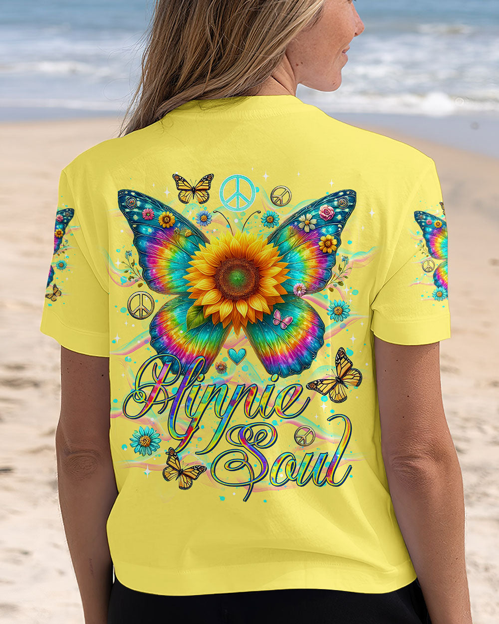 HIPPIE SOUL SUNFLOWER  ALL OVER PRINT  -  TLTR1003254