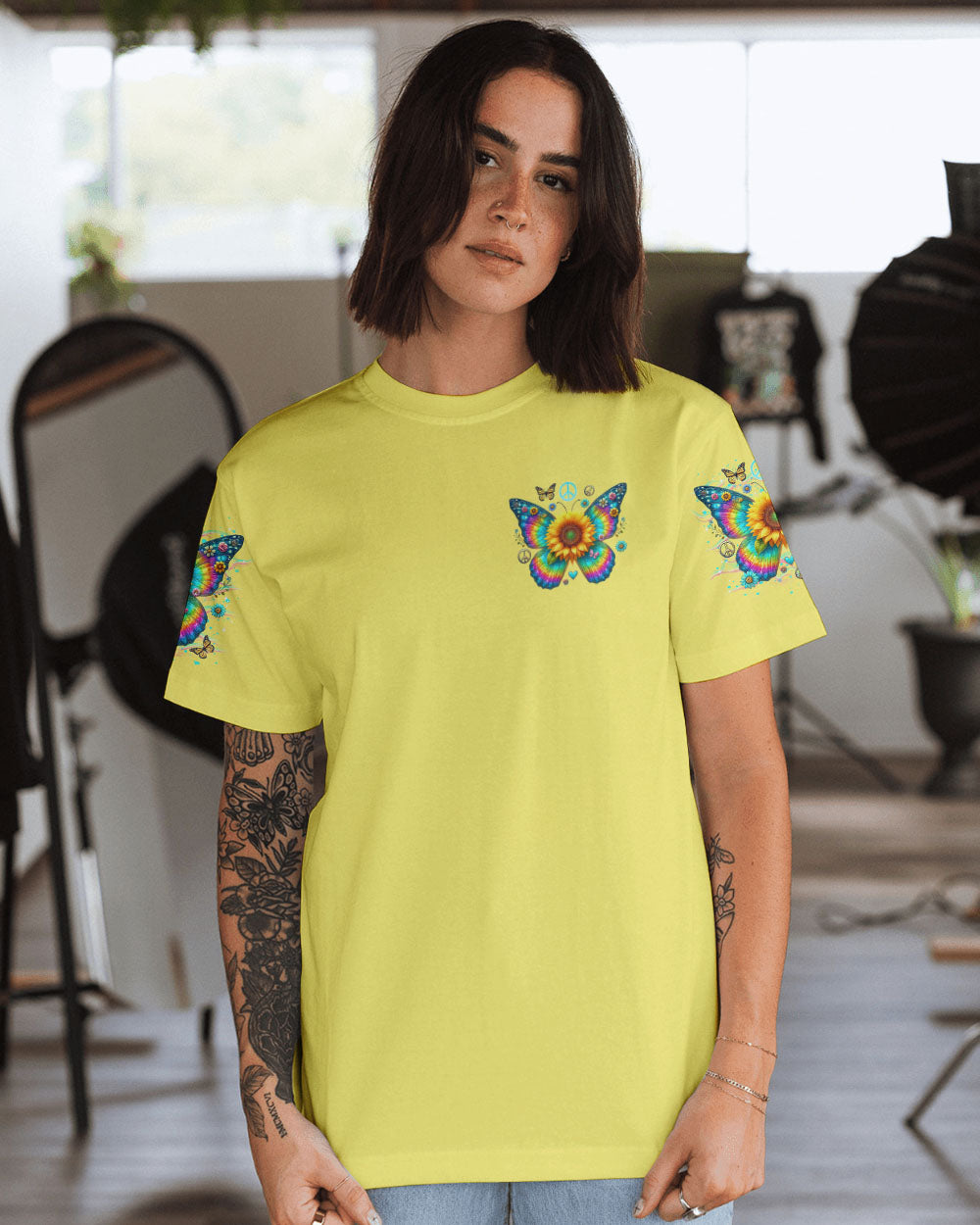 HIPPIE SOUL SUNFLOWER  ALL OVER PRINT  -  TLTR1003254