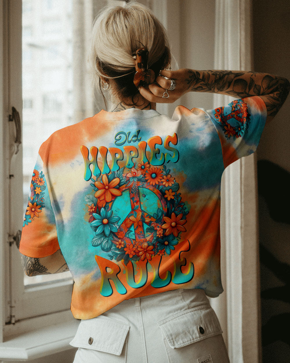OLD HIPPIES RULE ALL OVER PRINT - TLTR1006231