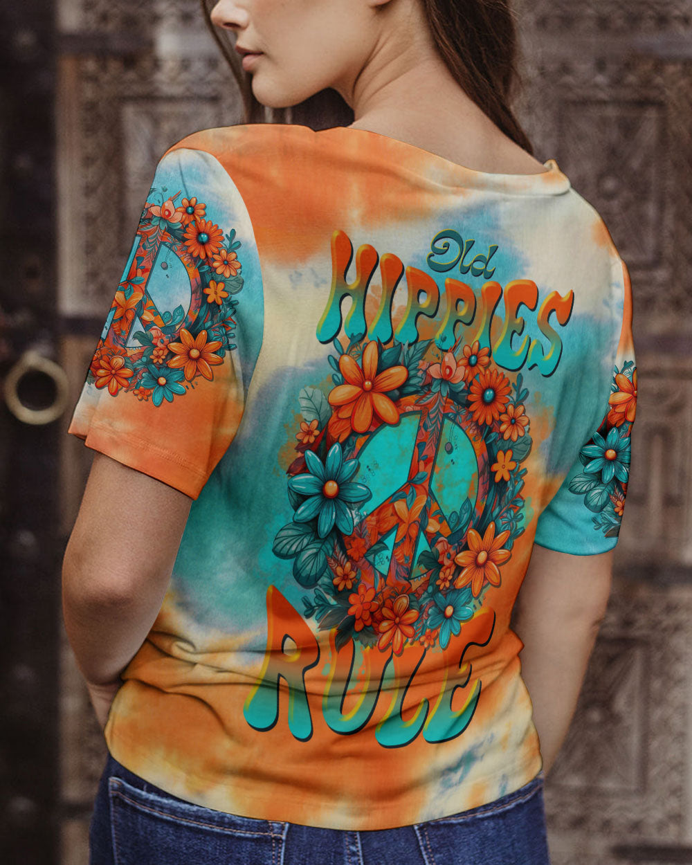 OLD HIPPIES RULE ALL OVER PRINT - TLTR1006231
