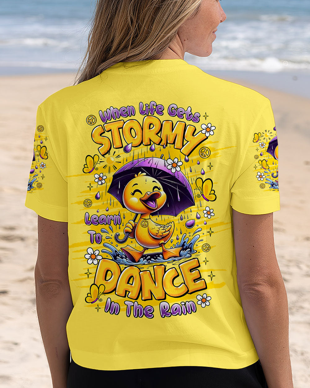 DANCE IN THE RAIN DUCK ALL OVER PRINT - TLTR1108254