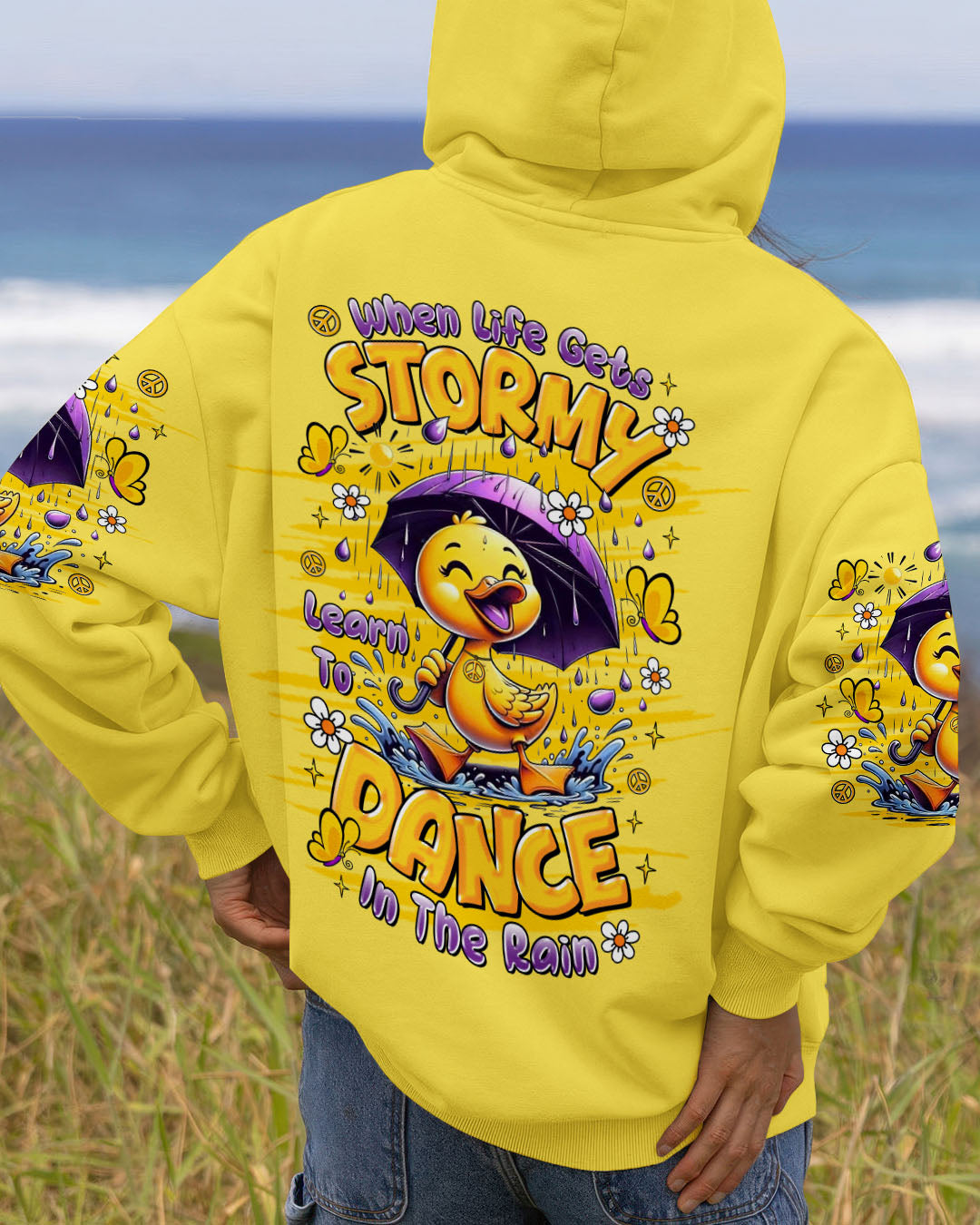 DANCE IN THE RAIN DUCK ALL OVER PRINT - TLTR1108254