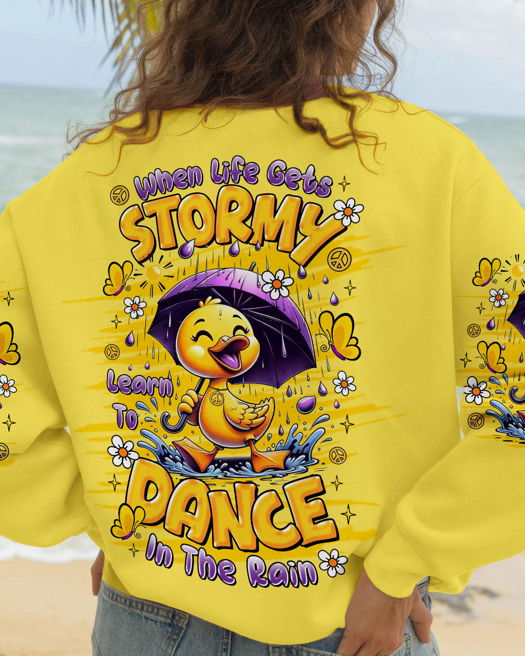 DANCE IN THE RAIN DUCK ALL OVER PRINT - TLTR1108254