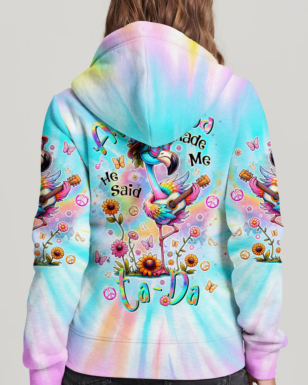 AFTER GOD MADE ME HE SAID TADA FLAMINGO ALL OVER PRINT - TLTR1206243