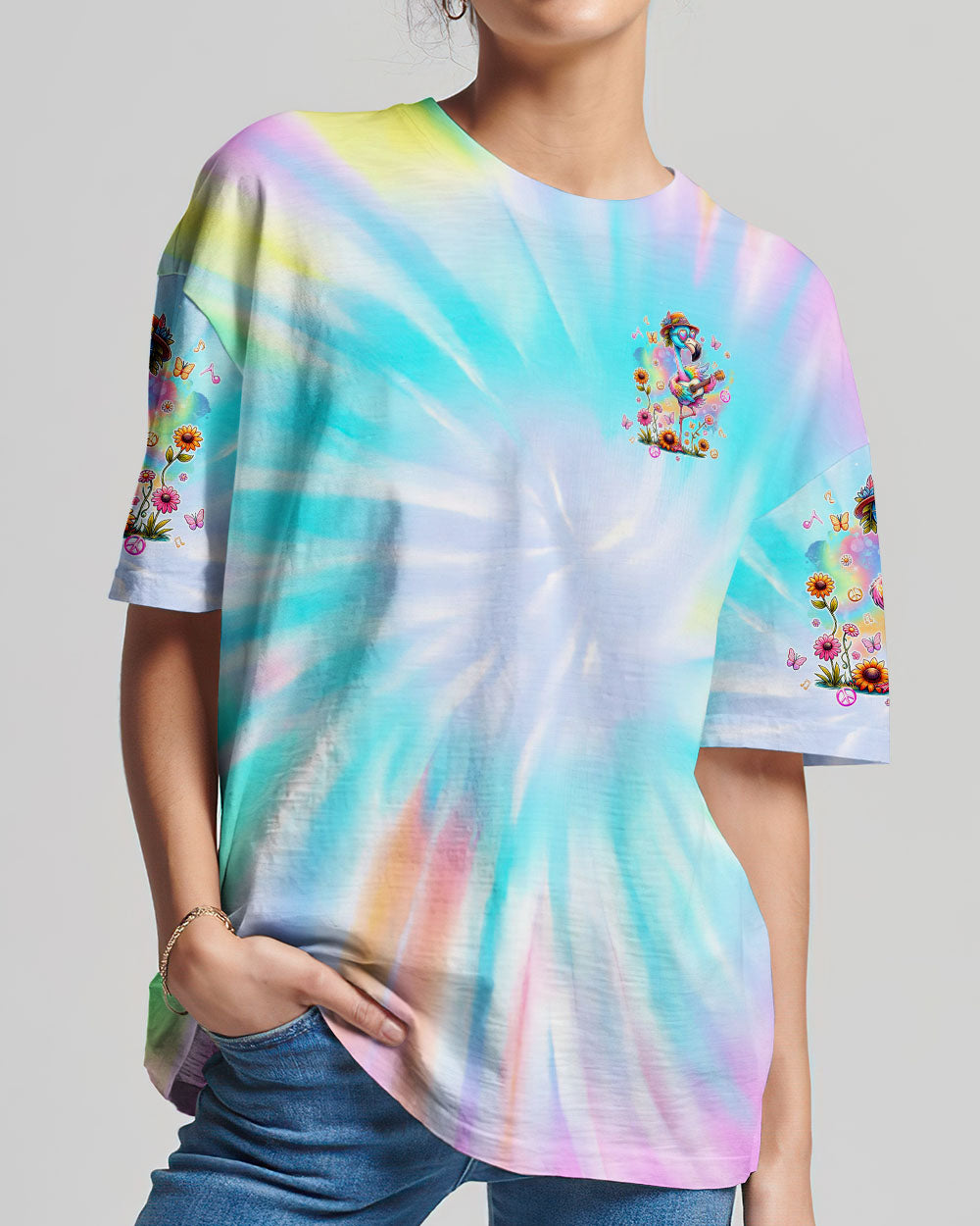 AFTER GOD MADE ME HE SAID TADA FLAMINGO ALL OVER PRINT - TLTR1206243