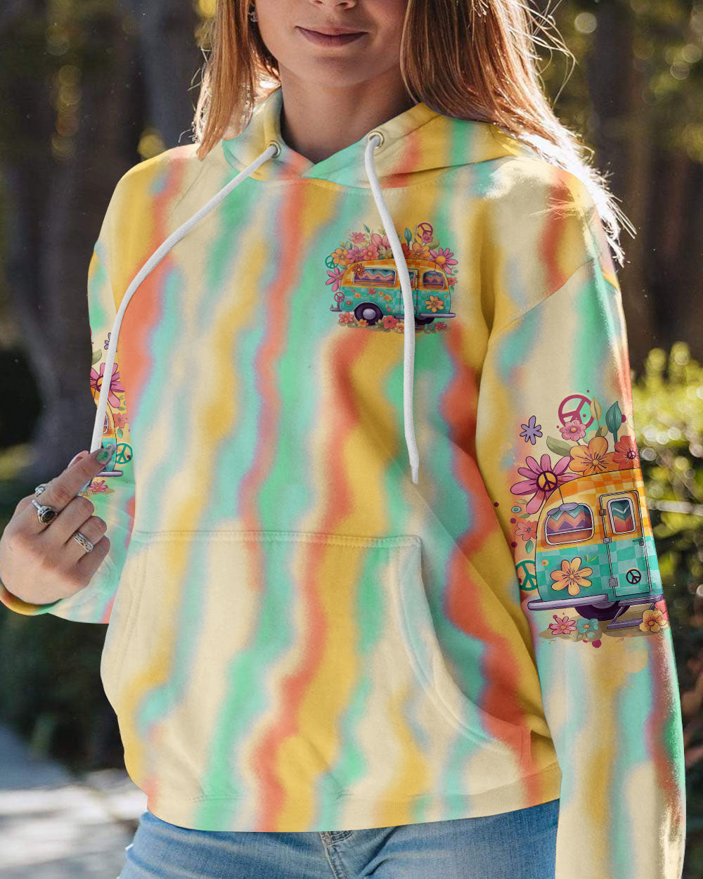 HIPPIE SOUL TIE DYE ALL OVER PRINT - TLTR1207231
