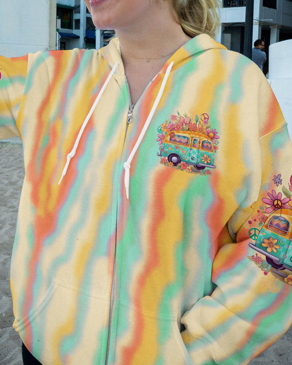 HIPPIE SOUL TIE DYE ALL OVER PRINT - TLTR1207231