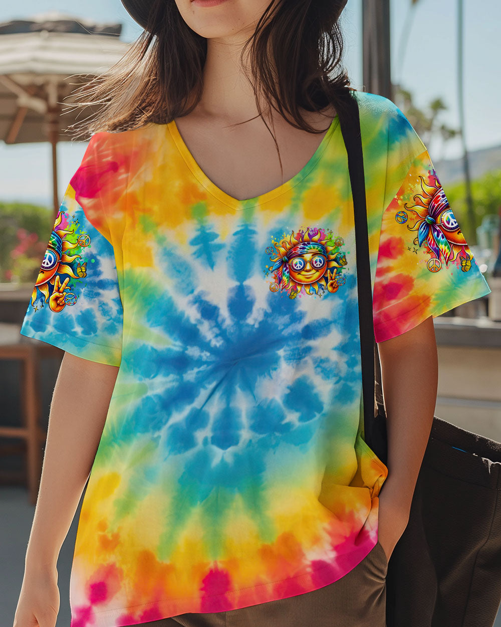 BE YOU THE WORLD WILL ADJUST SUN ALL OVER PRINT - TLTR1208243