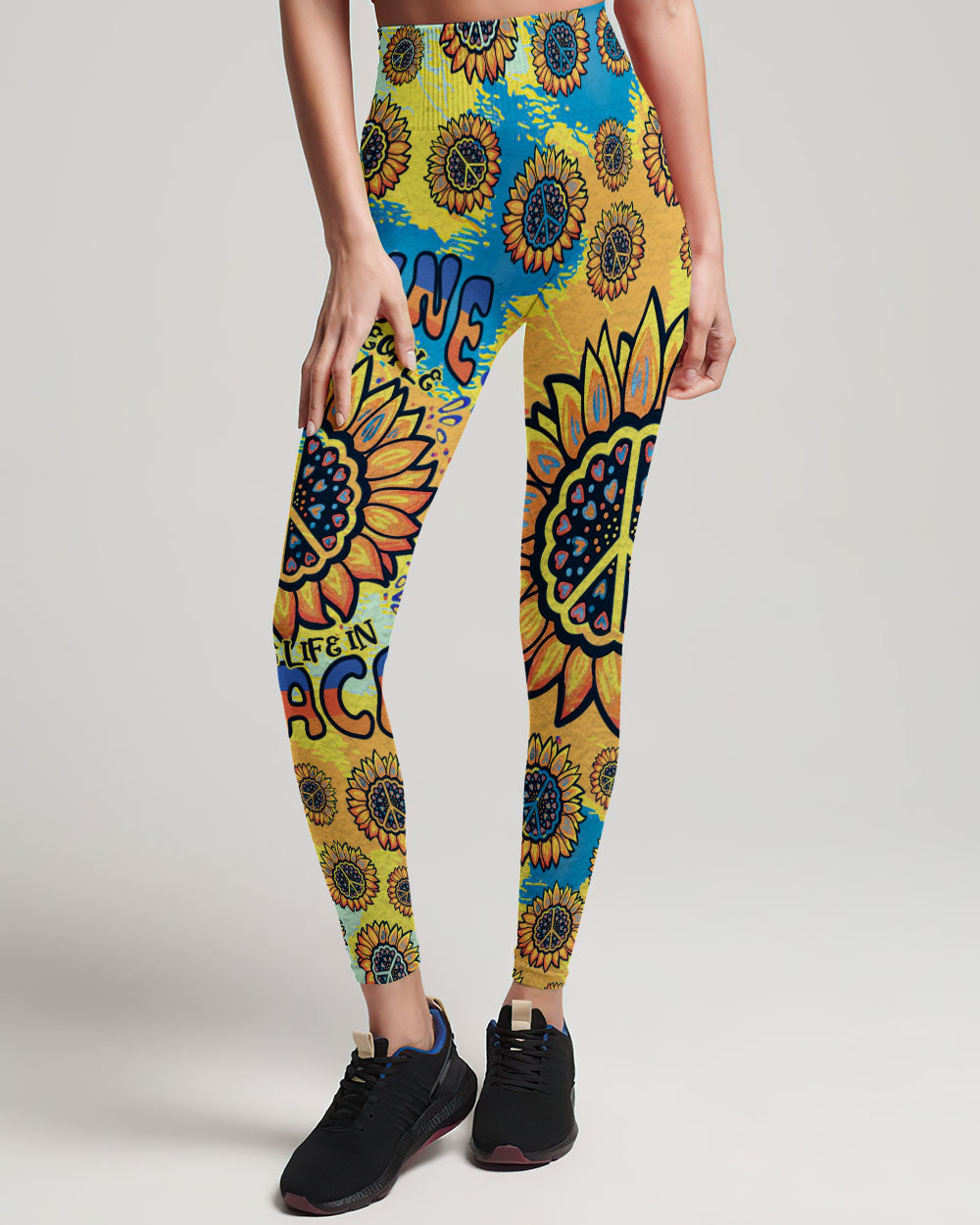 IMAGINE ALL THE PEOPLE LIVING LIFE IN PEACE TIE DYE ALL OVER PRINT - TLTR1306232
