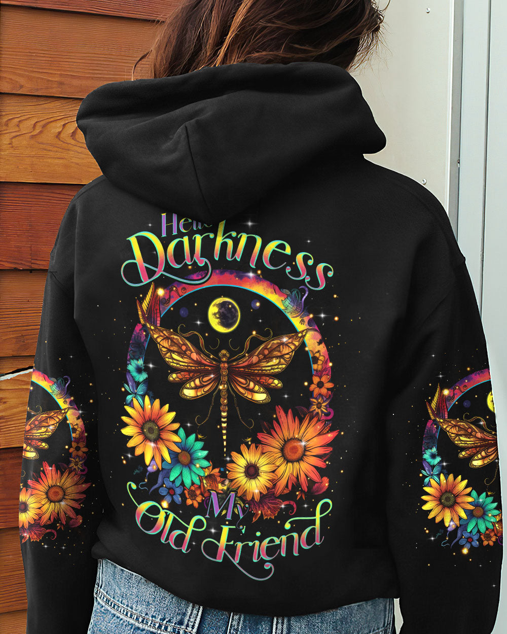HELLO DARKNESS MY OLD FRIEND DRAGONFLY ALL OVER PRINT - TLTR1310232