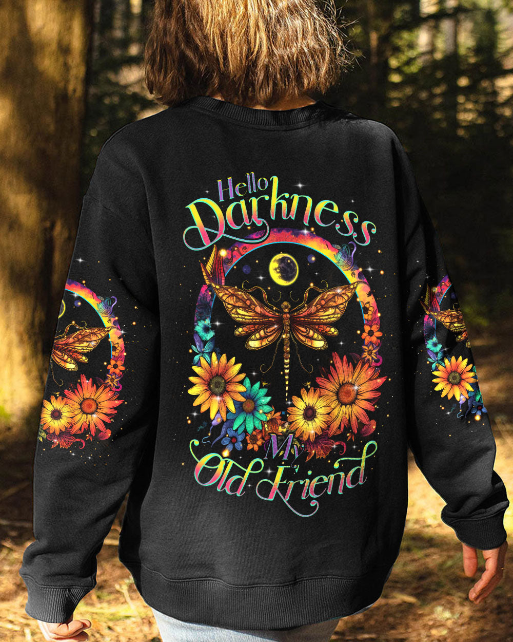 HELLO DARKNESS MY OLD FRIEND DRAGONFLY ALL OVER PRINT - TLTR1310232