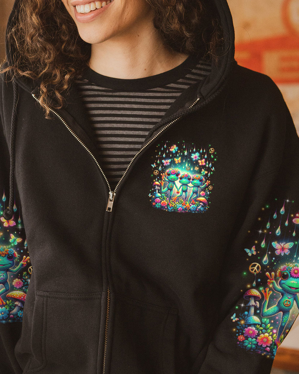 DANCE IN THE RAIN FROG ALL OVER PRINT - TLTR1403243