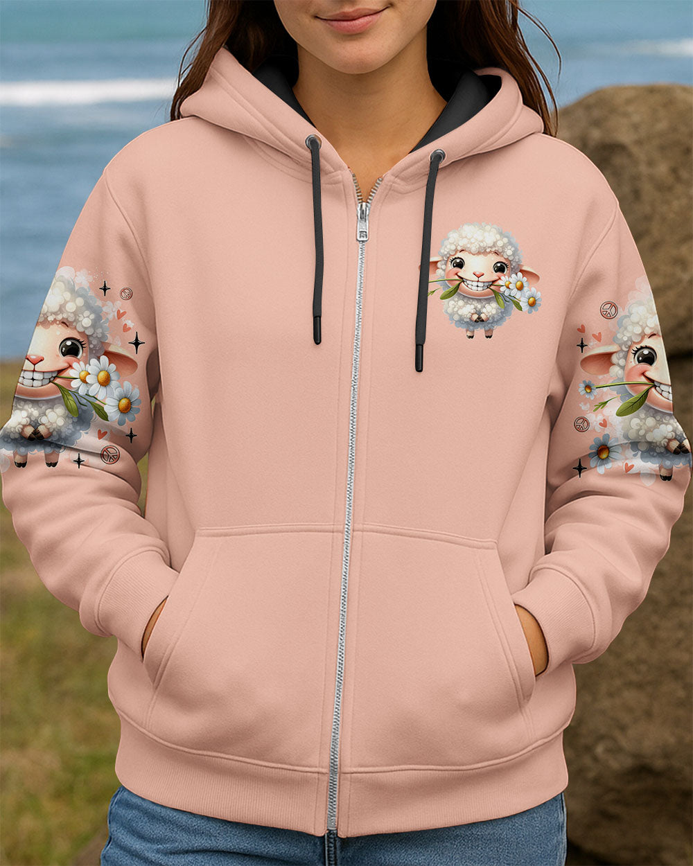 BE THE REASON SOMEONE SMILES TODAY SHEEP ALL OVER PRINT  - TLTR1407253