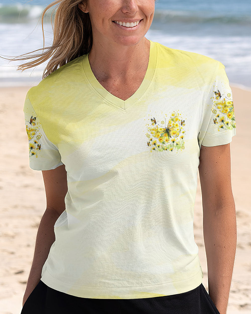 JUST BELIEVE BUTTERFLY ALL OVER PRINT - TLTR1410243