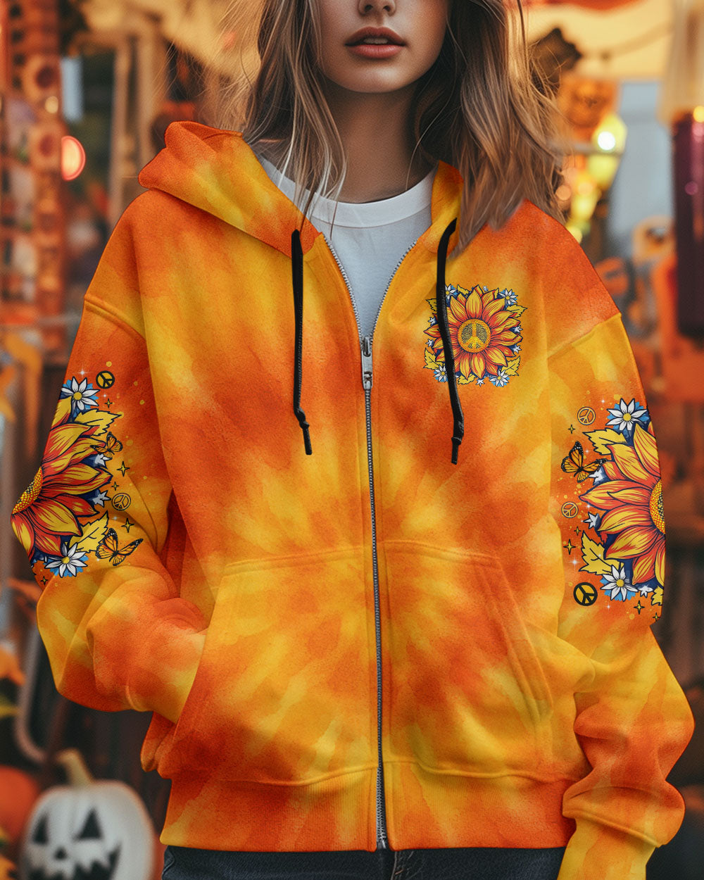 IMAGINE ALL THE PEOPLE LIVING LIFE IN PEACE SUNFLOWER ALL OVER PRINT   - TLTR1504254