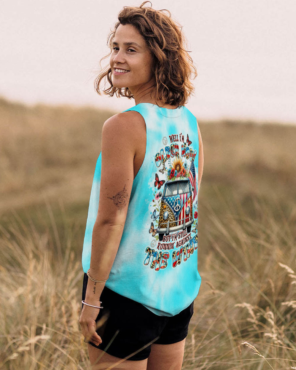 RUNNING AGAINST THE WIND TIE DYE ALL OVER PRINT - TLTR1505253