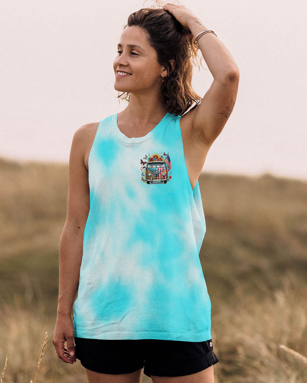 RUNNING AGAINST THE WIND TIE DYE ALL OVER PRINT - TLTR1505253
