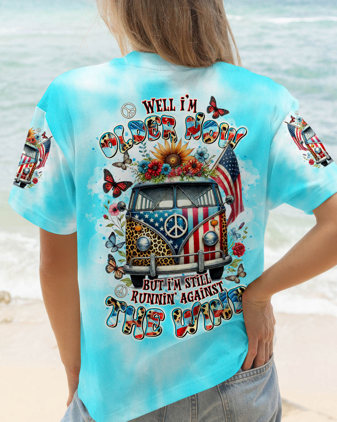 RUNNING AGAINST THE WIND TIE DYE ALL OVER PRINT - TLTR1505253