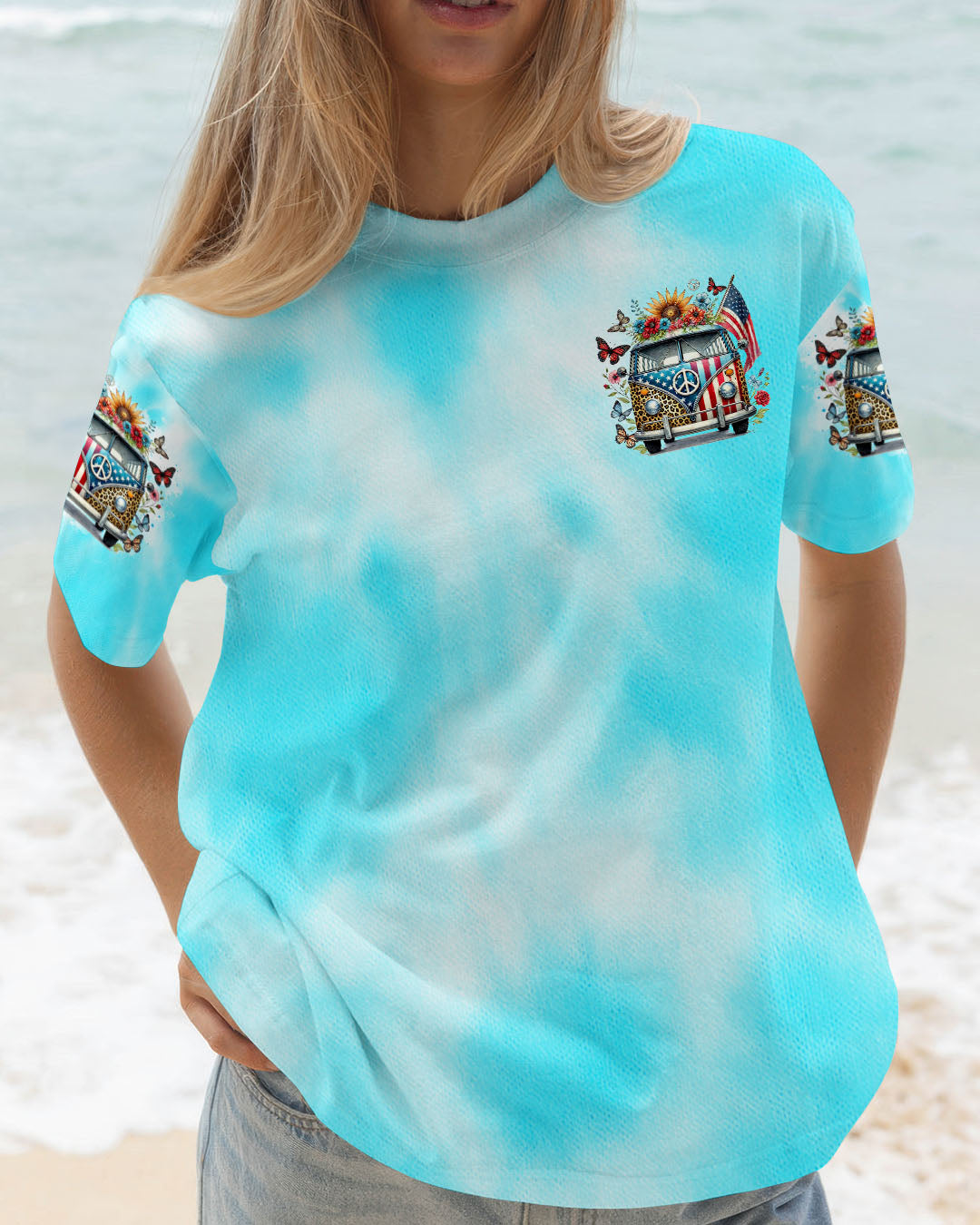 RUNNING AGAINST THE WIND TIE DYE ALL OVER PRINT - TLTR1505253