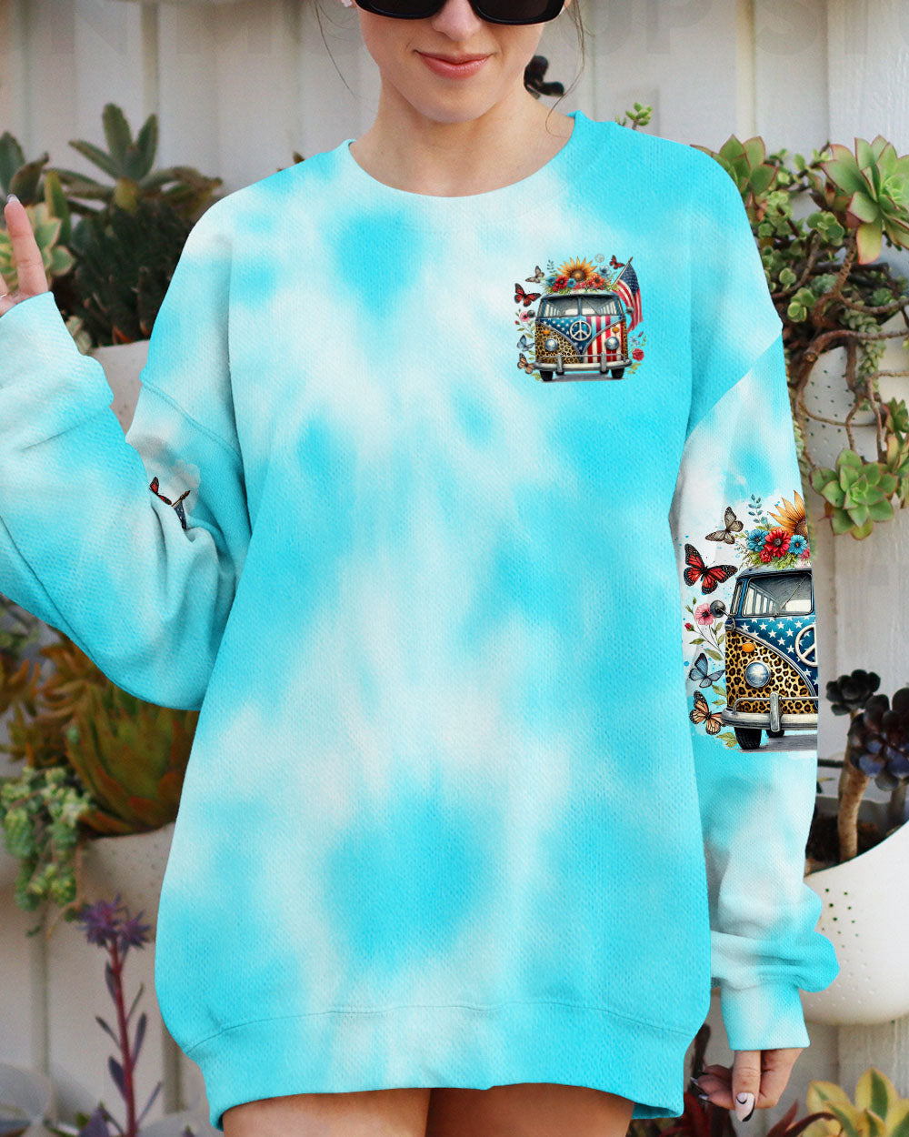 RUNNING AGAINST THE WIND TIE DYE ALL OVER PRINT - TLTR1505253
