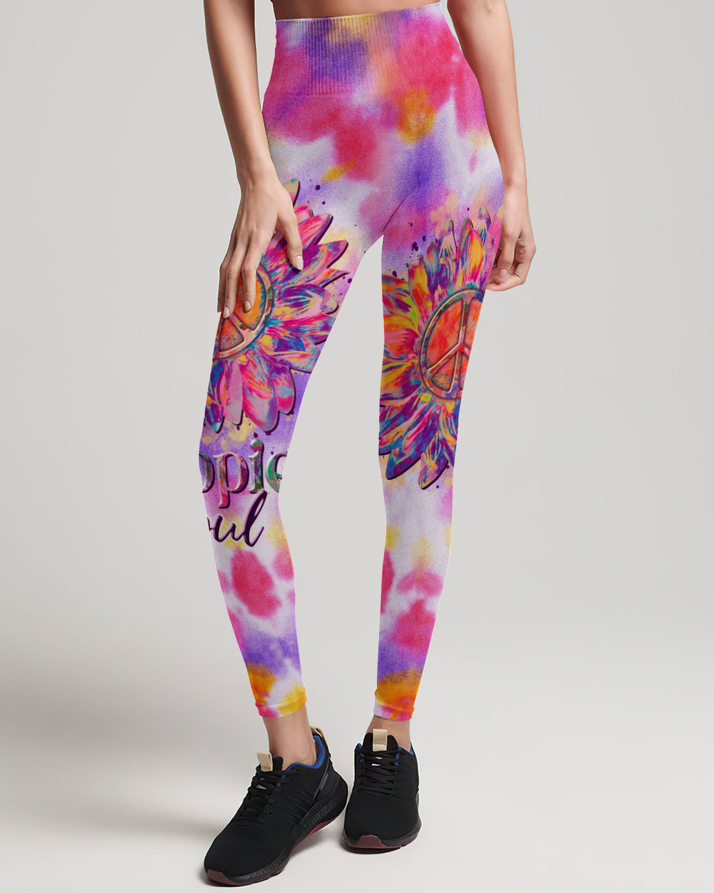 HIPPIE SOUL SUNFLOWER WATERCOLOR ALL OVER PRINT - TLTR1506233