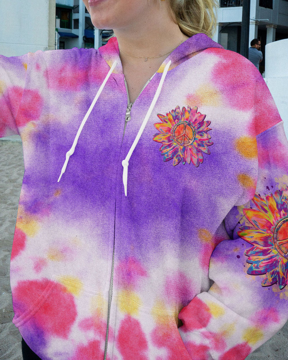 HIPPIE SOUL SUNFLOWER WATERCOLOR ALL OVER PRINT - TLTR1506233