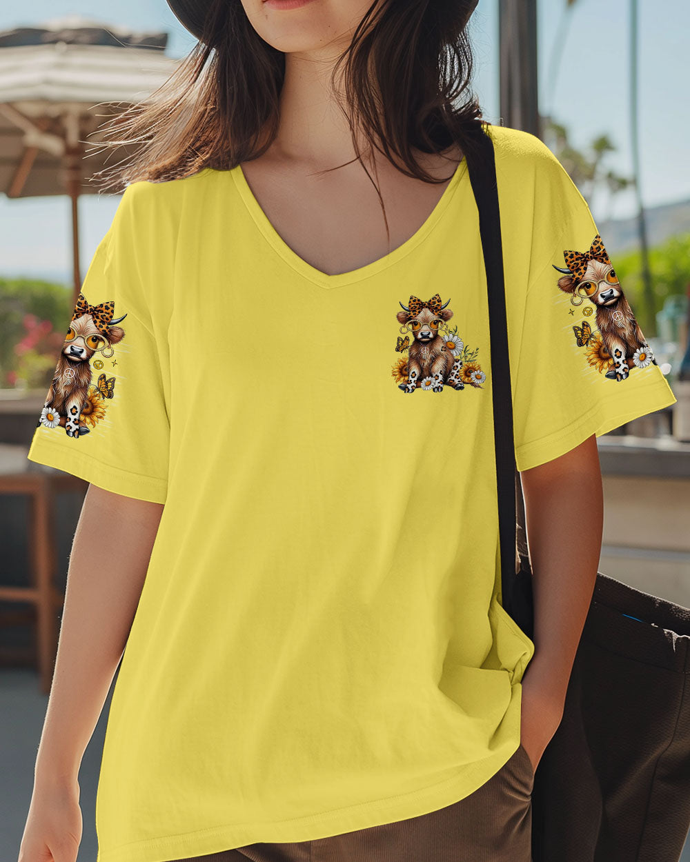 KINDA BOUJEE KINDA BROKE COW ALL OVER PRINT - TLTR1507252