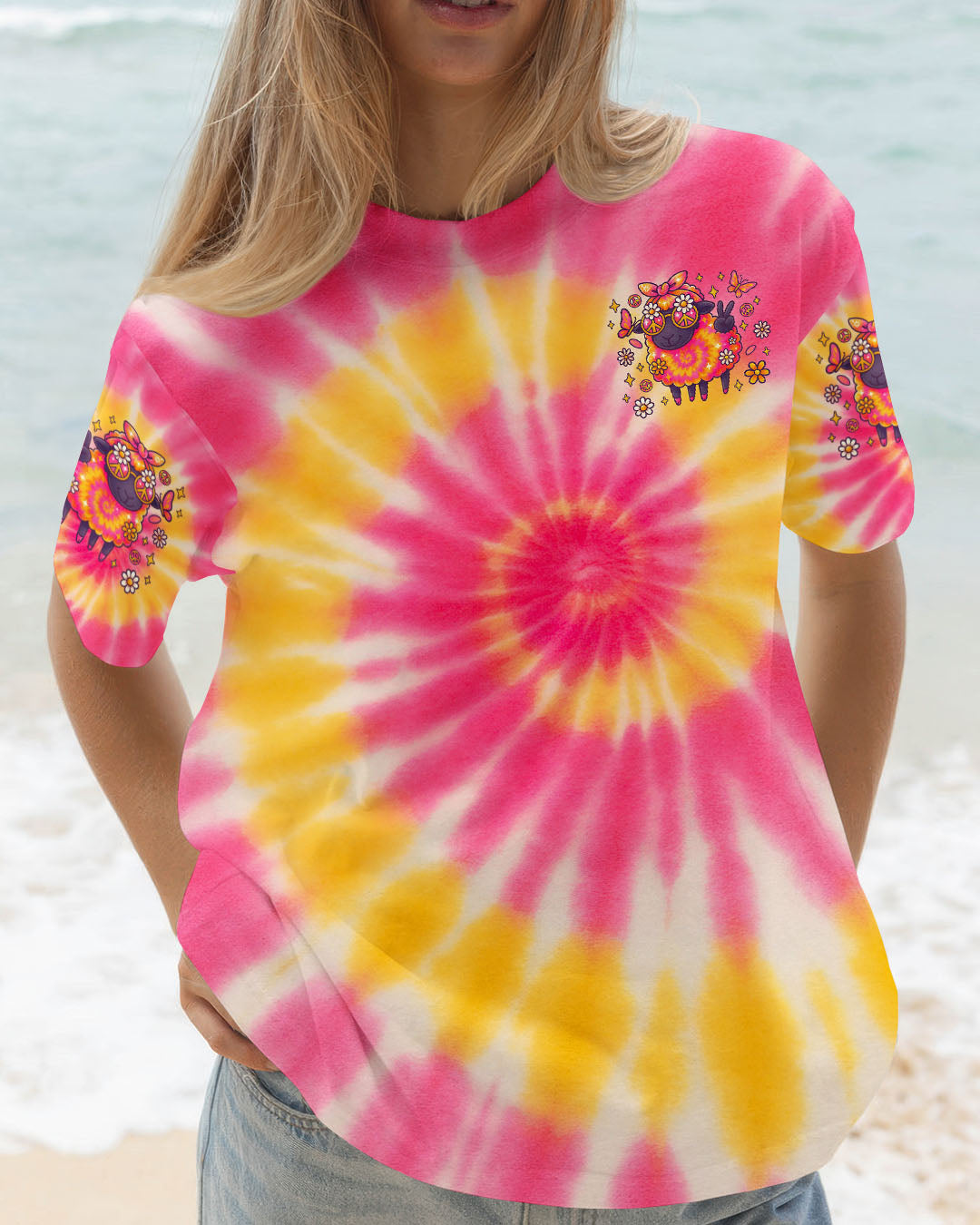 I'M NOT THE BLACK SHEEP TIE DYE ALL OVER PRINT  - TLTR1509253