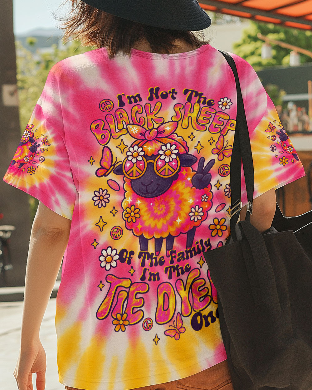 I'M NOT THE BLACK SHEEP TIE DYE ALL OVER PRINT  - TLTR1509253