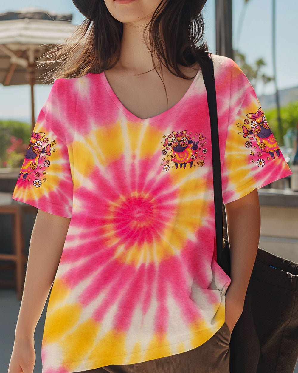 I'M NOT THE BLACK SHEEP TIE DYE ALL OVER PRINT  - TLTR1509253