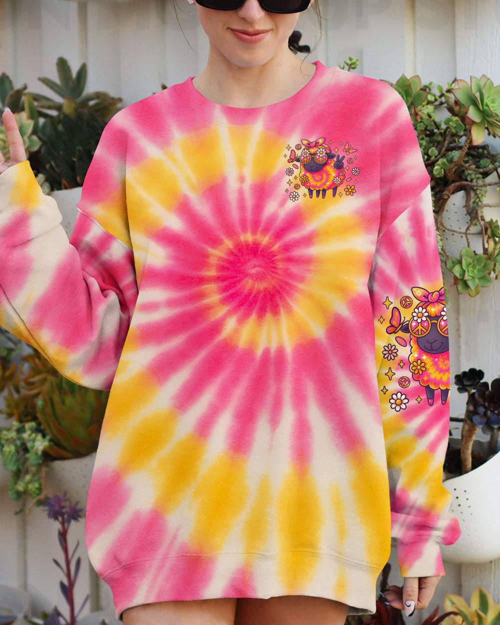 I'M NOT THE BLACK SHEEP TIE DYE ALL OVER PRINT  - TLTR1509253